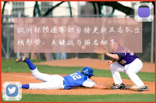 欧洲杯预选赛积分榜更新及各队出线形势、关键战与排名细节